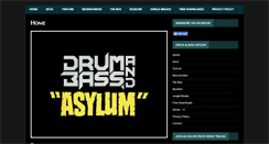 Desktop Screenshot of drumandbassasylum.com