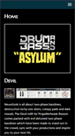 Mobile Screenshot of drumandbassasylum.com
